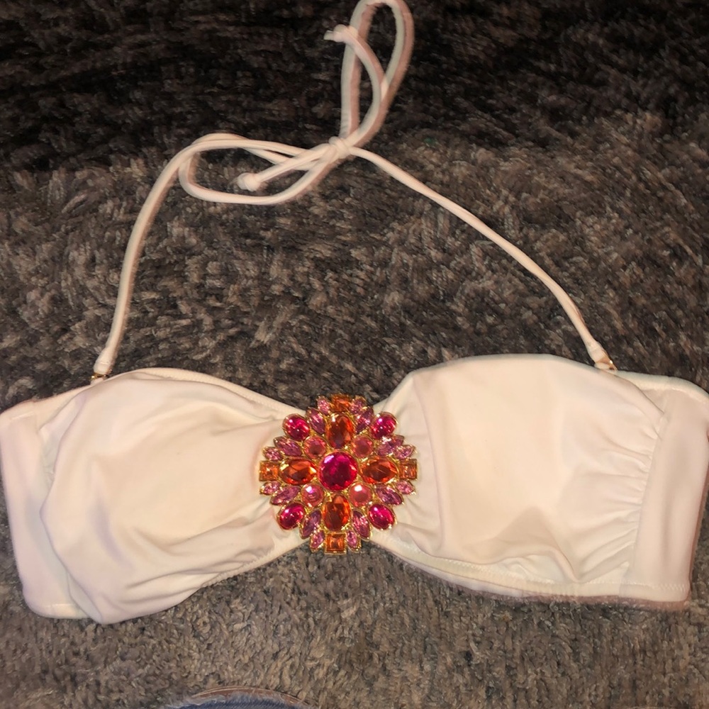 Victoria’s Secret white bathing suit top